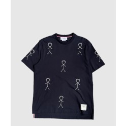 로고 프린트 반팔