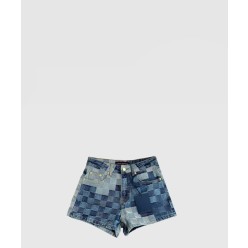 로고 데님 반바지