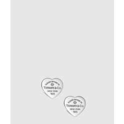 하트 태그 귀걸이