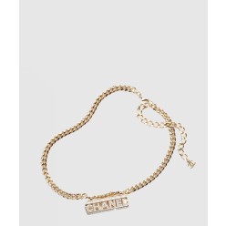 로고 체인 목걸이 ABB583