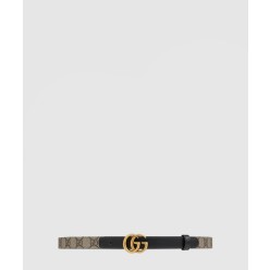 더블 G 버클 슬림 벨트 409417