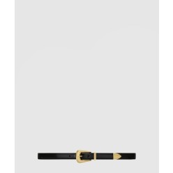 브러쉬드 가죽 소재의 FOLK 버클 벨트 756414