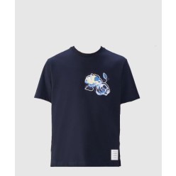 로고 프린트 반팔