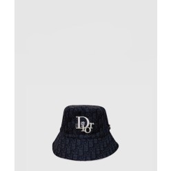 양면 디올 로고 버킷햇 68UL2