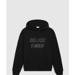 로고 후드 긴팔