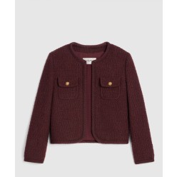 로고 쇼트 코트