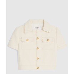 로고 쇼트 코트