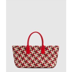 마카롱 배색 바구니 가방 730315