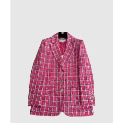 로고 쇼트 코트