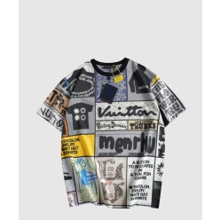 로고 프린트 반팔