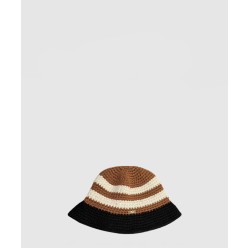 니트 스트라이프 캡 4PU3B