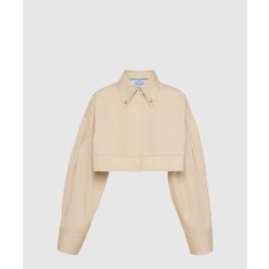 로고 쇼트 코트