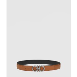 길이 조절이 가능한 리버서블 간치니 벨트 67A161