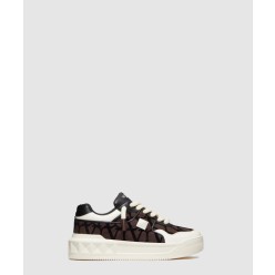 데님 이펙트 트왈 이코노그라프 자카드 패브릭 원 스터드 XL 로우탑 스니커즈 3Y2S0G