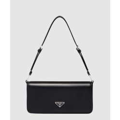 브러시드 가죽 프라다 팜므백 1BD323