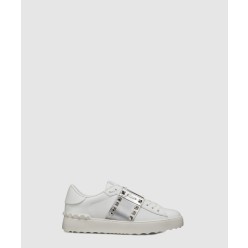 송아지 가죽 락스터드 언타이틀드 스니커즈 TW0S0A