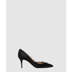 나디라 새틴 쥬얼 펌프스