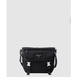 리나일론 및 사피아노 가죽 숄더백 2VD066