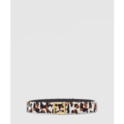 유색 양가죽 벨트 8C064