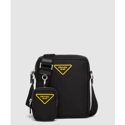 리나일론 및 사피아노 숄더백 2VH112