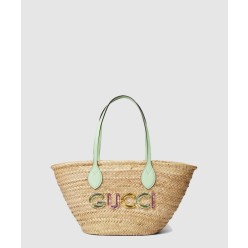 로고 스몰 스트로우 토트백 779524