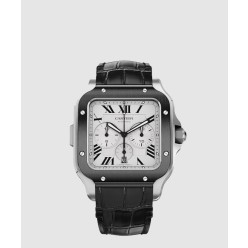 산토스 드 까르띠에 크로노그래프 워치 43.3 WSSA0017