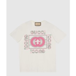 로고 프린트 반팔