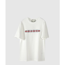 로고 프린트 반팔