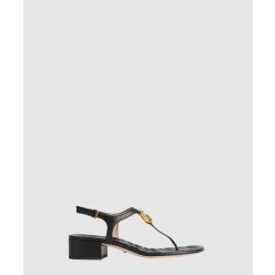 GG 마몬트 퀼팅 스트랩 샌들 674840