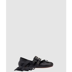 버클 플랫 슈즈 5F466A