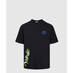 로고 프린트 반팔