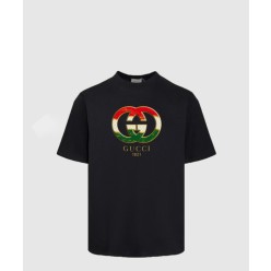 로고 프린트 반팔