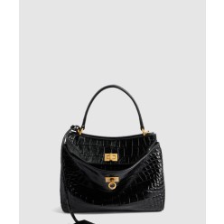 로데오 미니 크로커다일 엠보싱 핸드백 795456