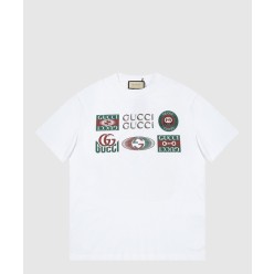 로고 프린트 반팔