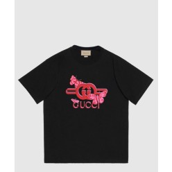 로고 프린트 반팔