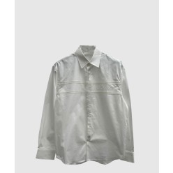 로고 프린트 셔츠 톱