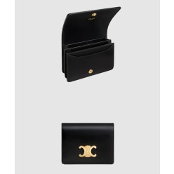 트리옹프 명함 지갑 - 샤이니 카프스킨 10M123