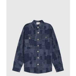 로고 프린트 셔츠 톱