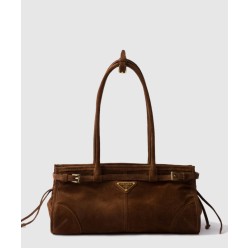 미디엄 스웨이드 핸드백 1BA426