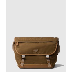 리나일론 및 가죽 숄더백 2VD052