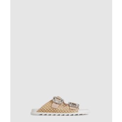 슬라이디 비브 뮬 슬리퍼 4583