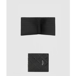 오목 엠보 가죽 지갑 2M0513