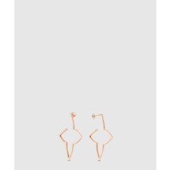 옹브레 블라썸 XL 후프 귀걸이 Q06969