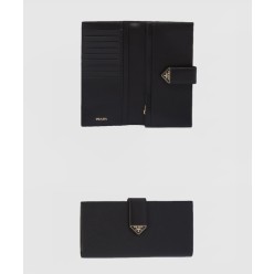 사피아노 및 가죽 장지갑 1MV025