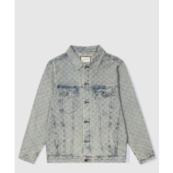 로고 쇼트 코트