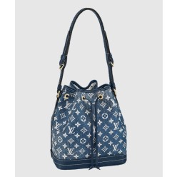 데님 자카드 버킷백 M59606