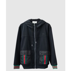 로고 쇼트 코트