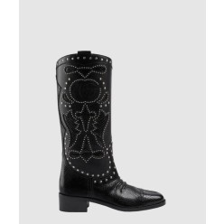 더블 G스터드 장식의 부츠 719839