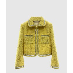 로고 쇼트 코트