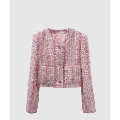 로고 쇼트 코트